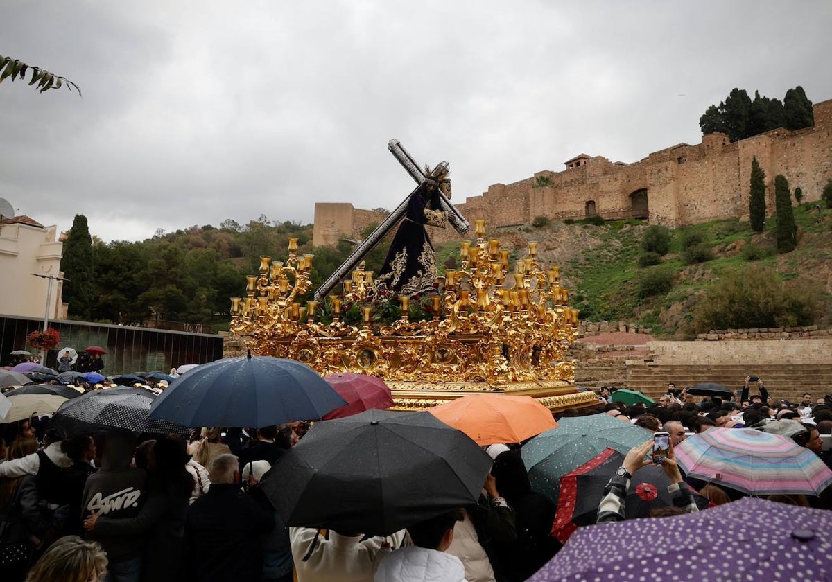 Jesús El Rico fue llevado hasta la plaza del Obispo para la liberación del preso.