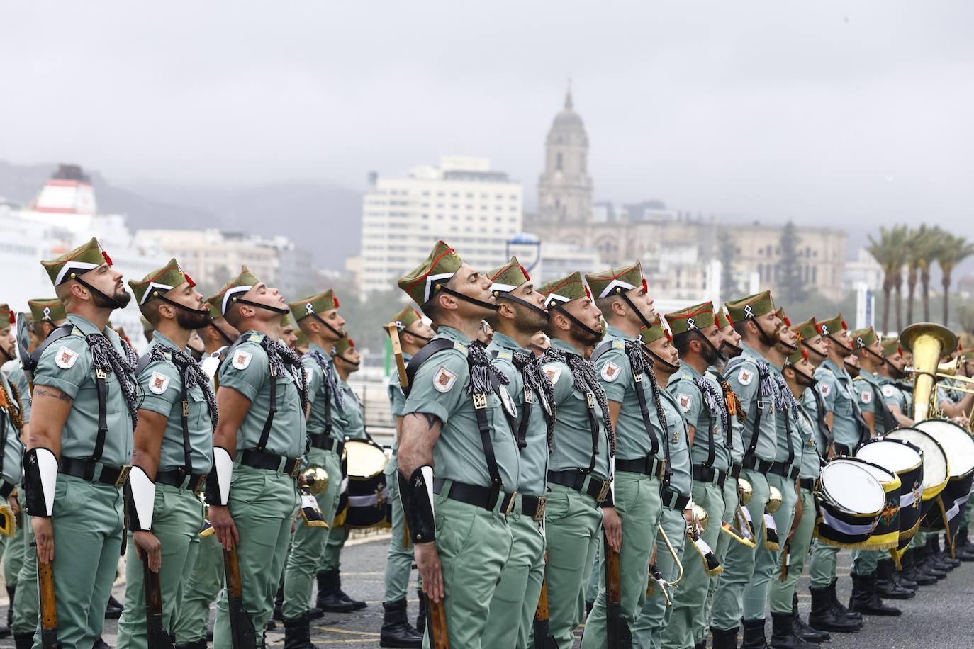 Desembarco de la Legión y traslado de Mena 2024, en fotos