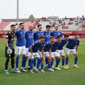 Foto de un once titular reciente del Linares Deportivo en el grupo 2 de Primera Federación.