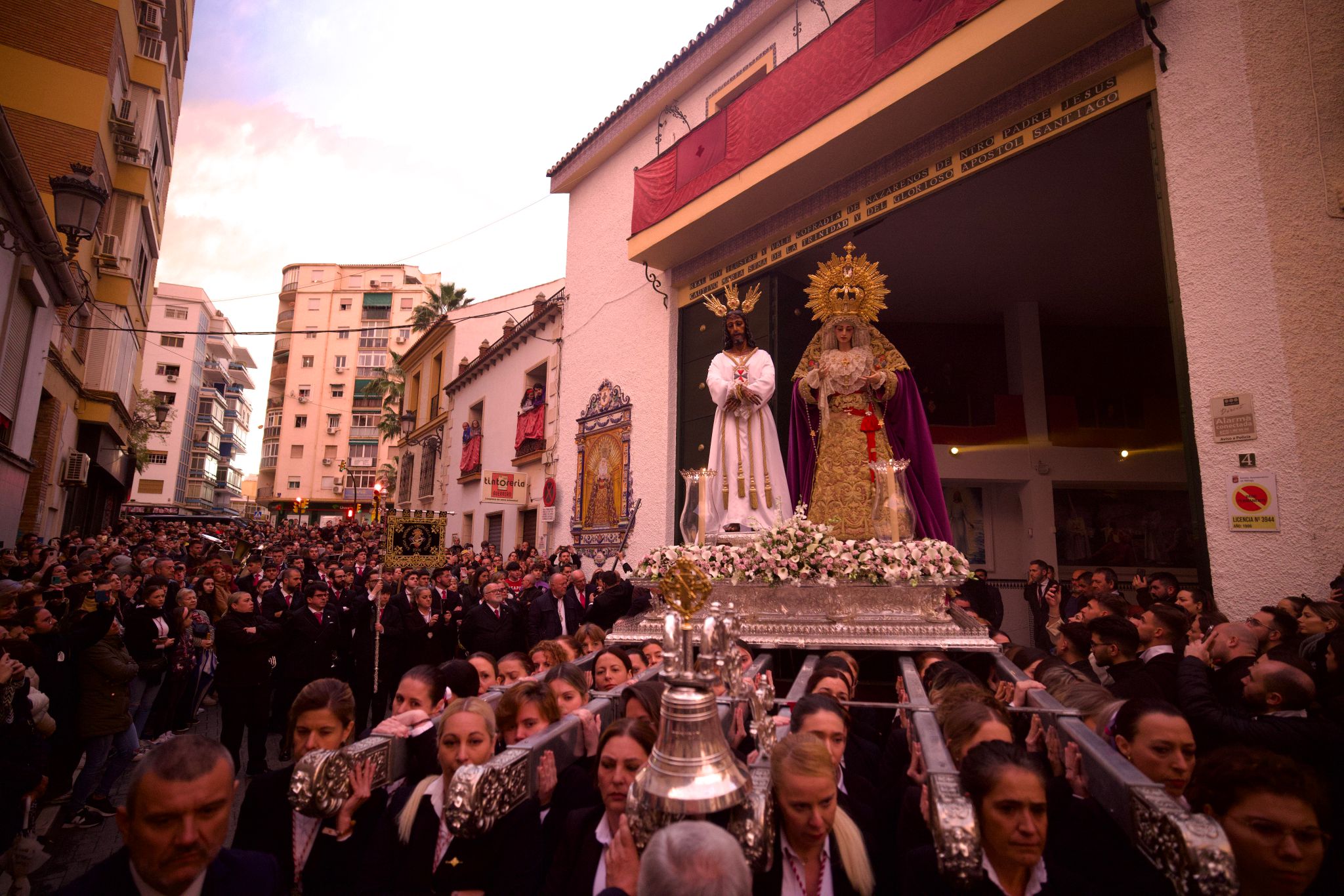 Traslado del Cautivo y la Virgen de la Trinidad el Domingo de Resurrección