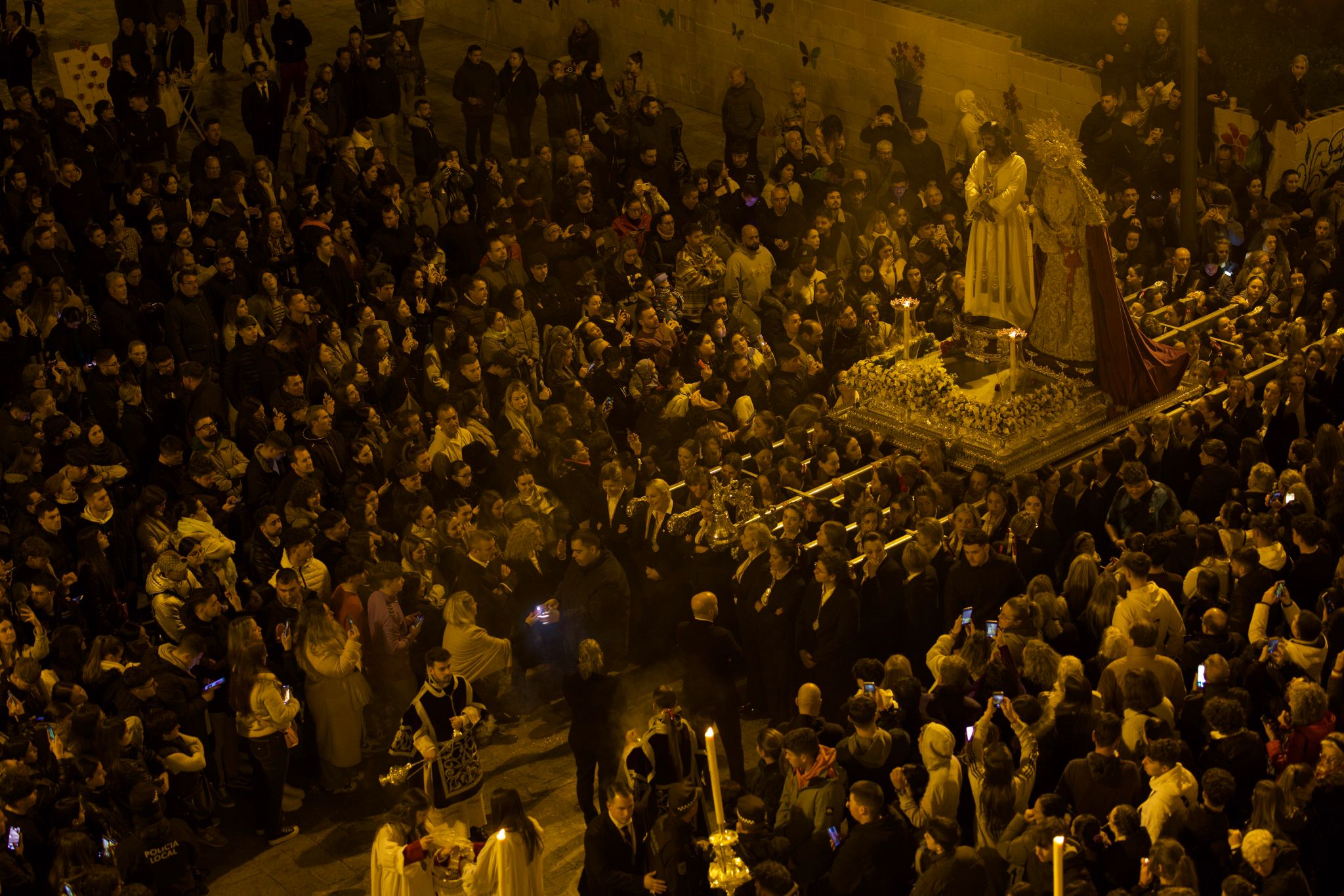 Traslado del Cautivo y la Virgen de la Trinidad el Domingo de Resurrección