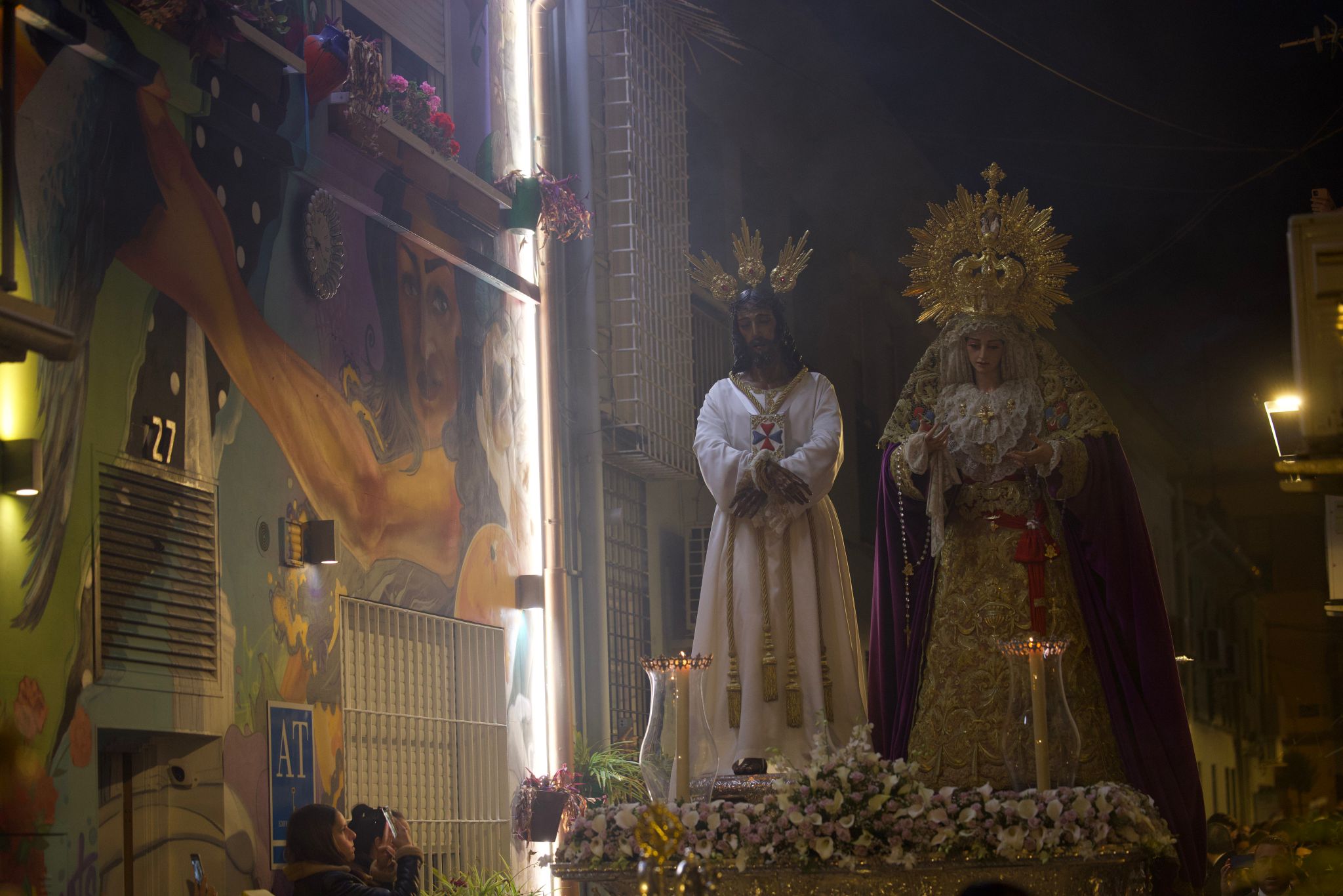 Traslado del Cautivo y la Virgen de la Trinidad el Domingo de Resurrección