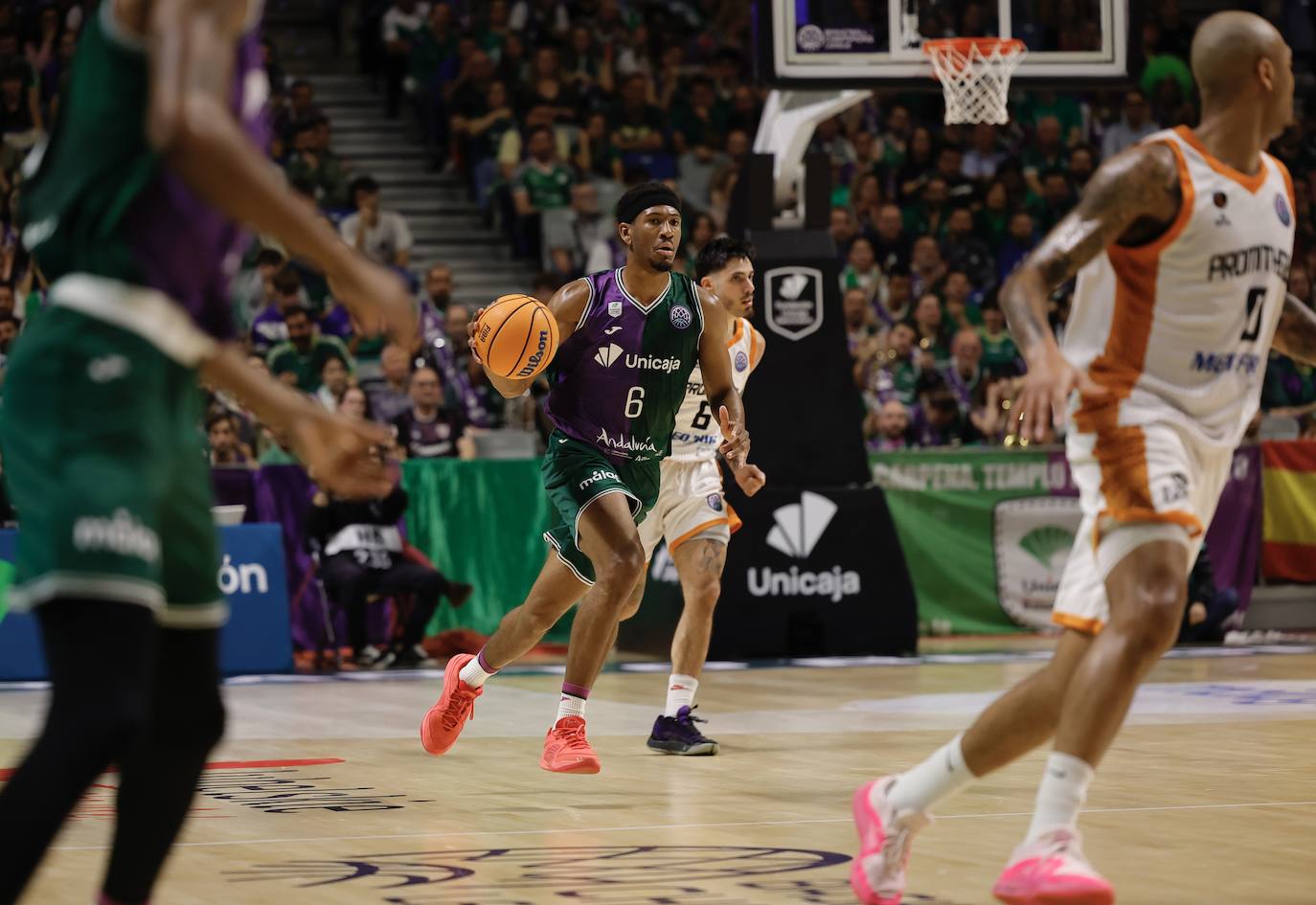 El Unicaja-Promitheas Patras de cuartos de final, en imágenes