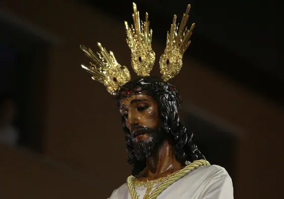 Jesús Cautivo estará este viernes en besapié en San Pablo tras la misa de acción de gracias.
