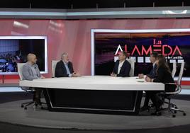 José Carlos Garín, Antonio Gómez-Guillamón y Pablo Gonzalo, esta noche en 'La Alameda'