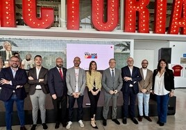 Presentación de La Térmica Village en la Fábrica Cervezas Victoria.