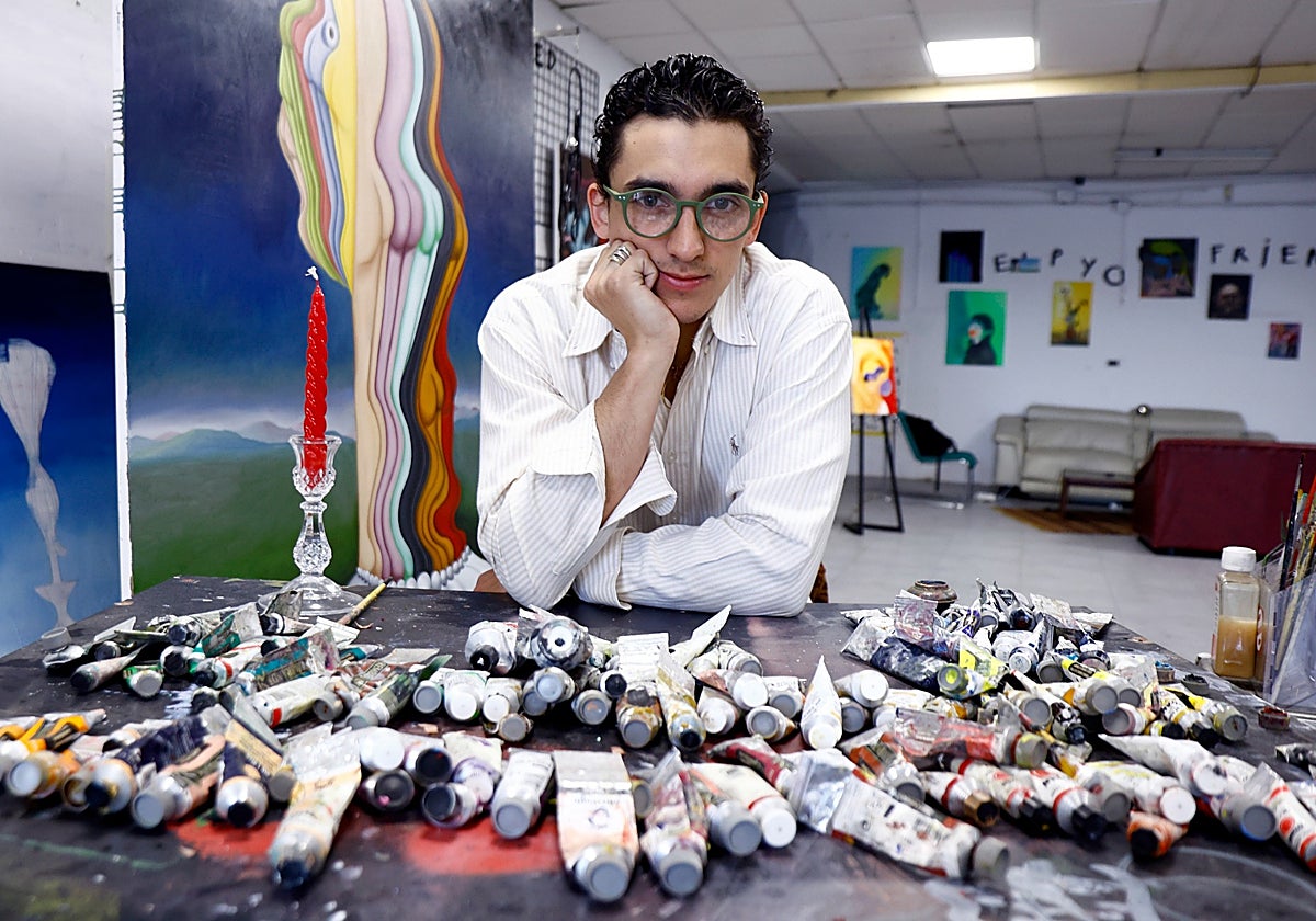 Pedro Hoz, el malagueño de 23 años que expone de Cuba a Hong Kong