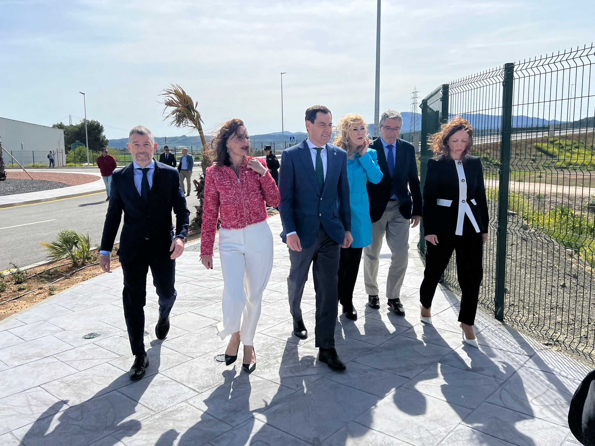 La inauguración del Puerto Seco de Antequera, en imágenes