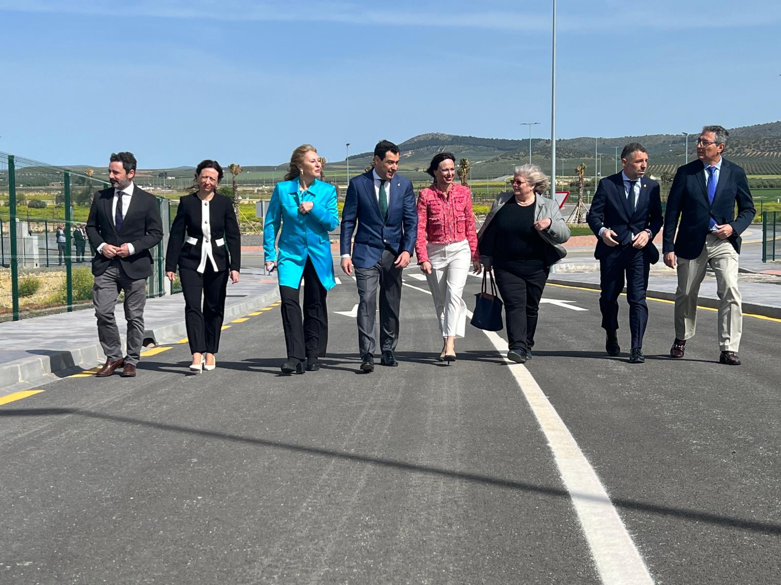 La inauguración del Puerto Seco de Antequera, en imágenes