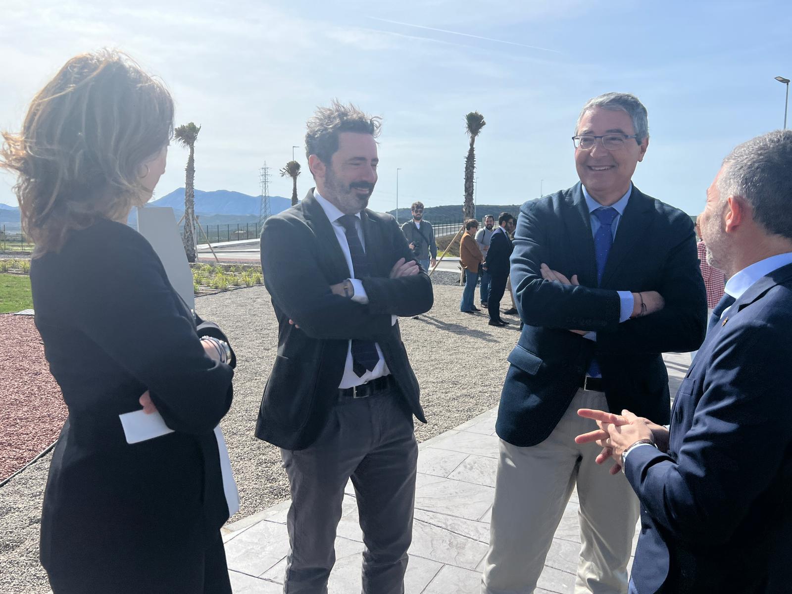 La inauguración del Puerto Seco de Antequera, en imágenes