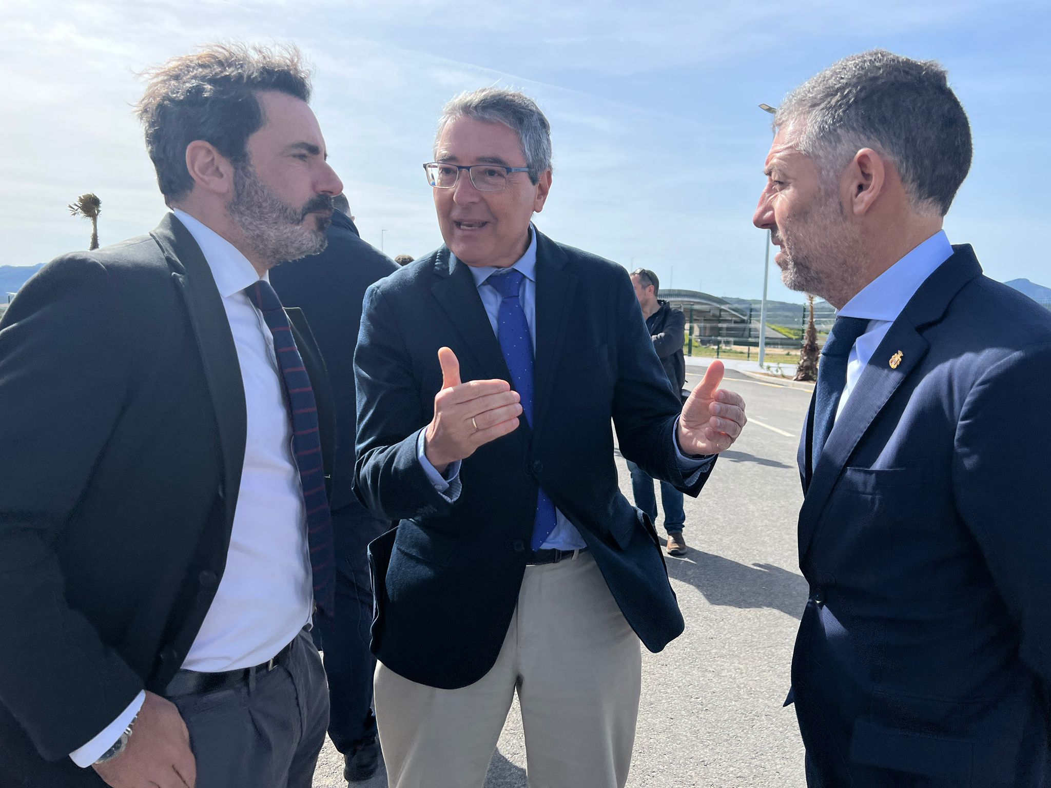 La inauguración del Puerto Seco de Antequera, en imágenes