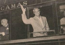 La fugaz visita de Marlon Brando a Málaga en 1957