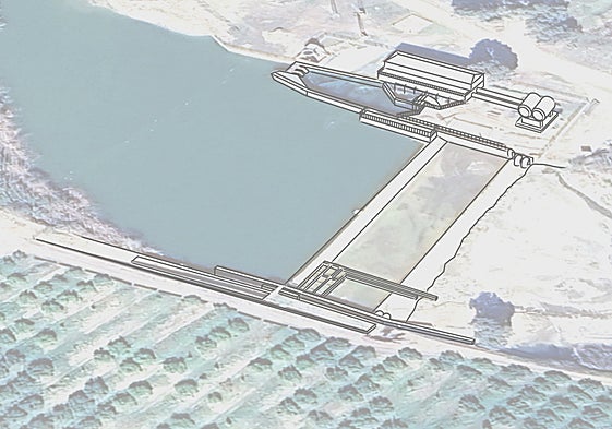 El azud de Aljaima se queda pequeño para el río Grande