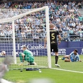 Un Málaga sin capacidad para completar la reacción vuelve a decepcionar en La Rosaleda (1-1)