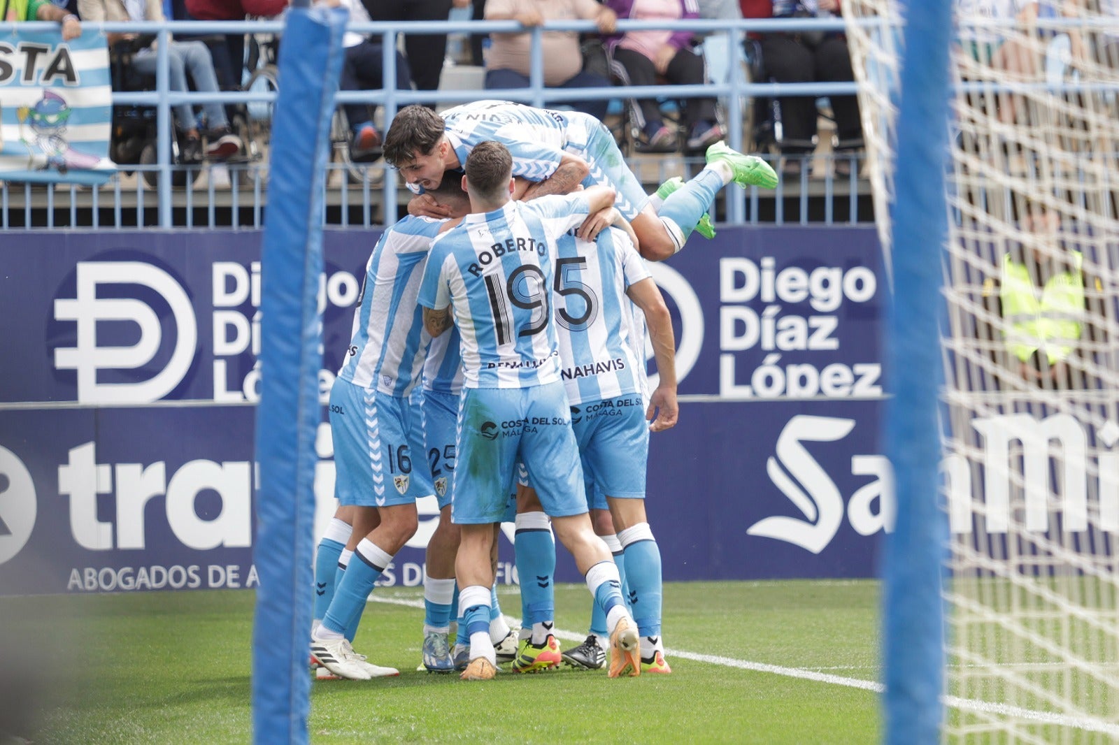 Las mejores imágenes del Málaga-Ceuta en La Rosaleda