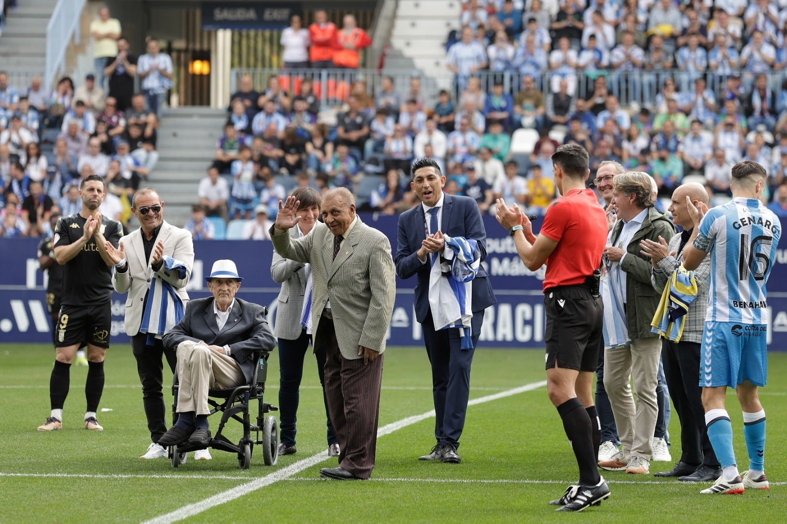 Las mejores imágenes del Málaga-Ceuta en La Rosaleda