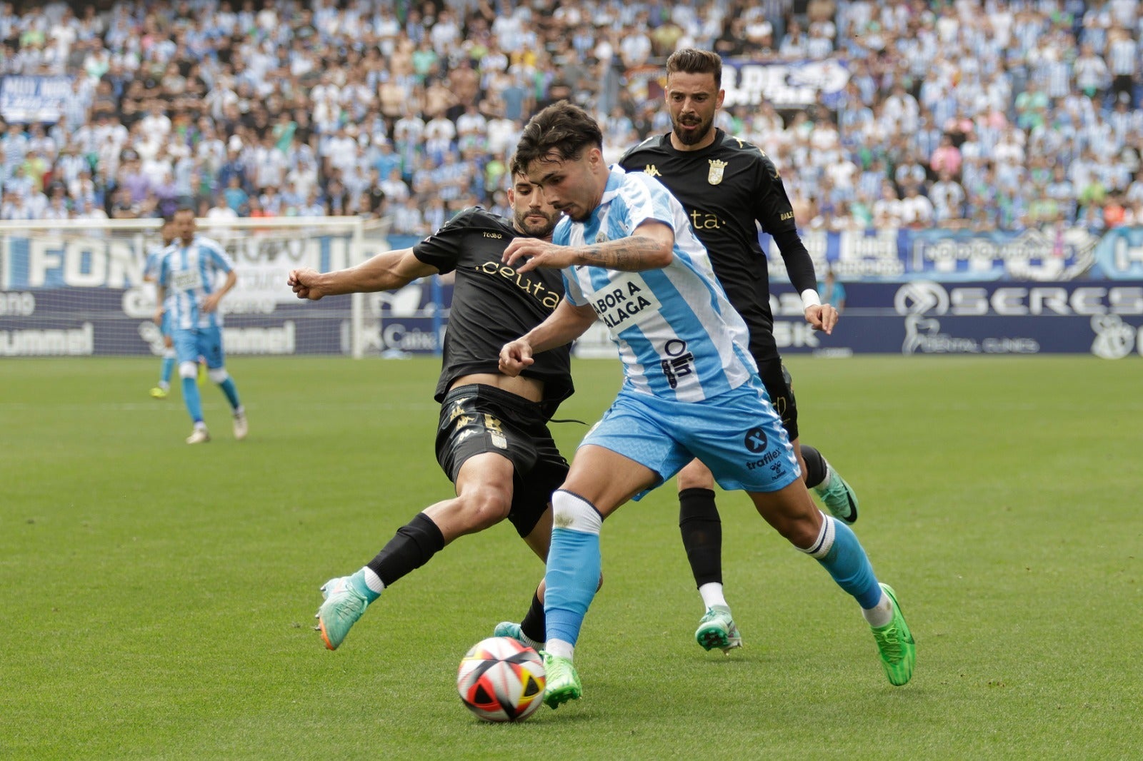 Las mejores imágenes del Málaga-Ceuta en La Rosaleda