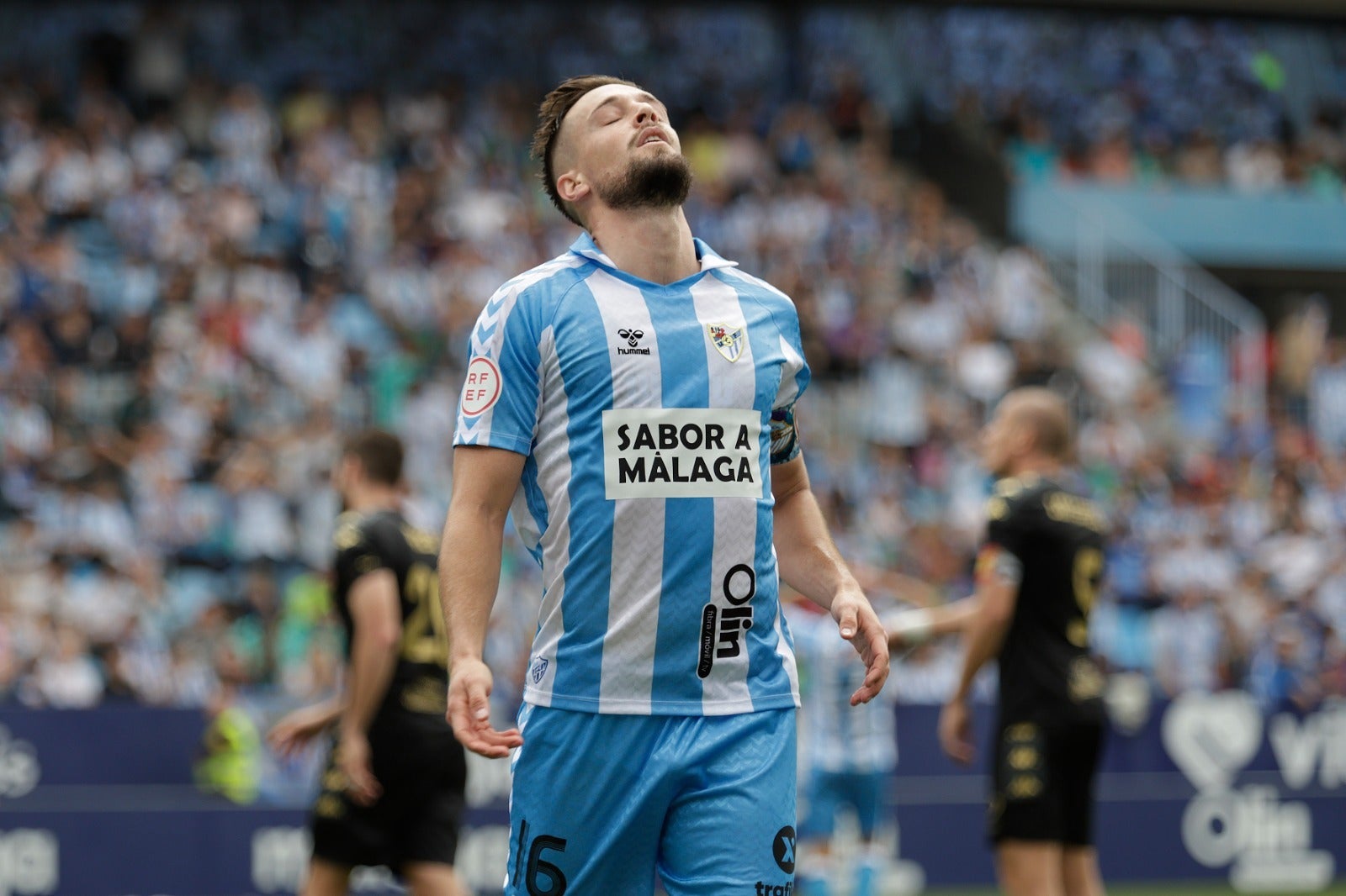 Las mejores imágenes del Málaga-Ceuta en La Rosaleda