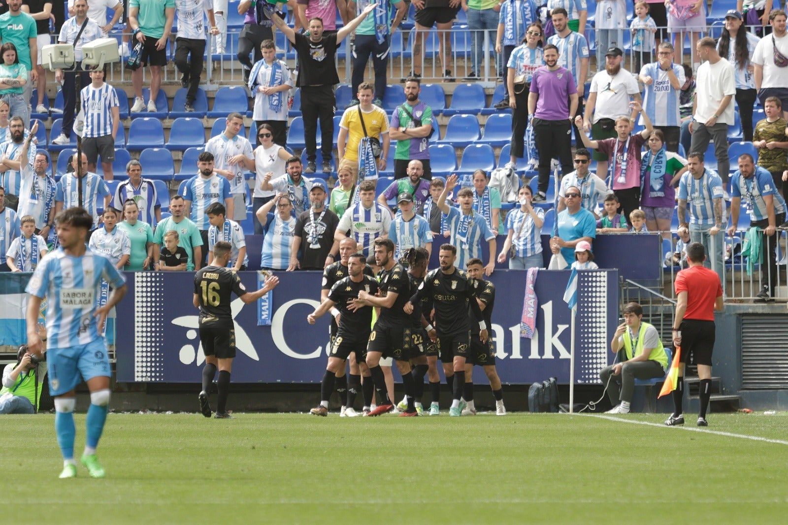 Las mejores imágenes del Málaga-Ceuta en La Rosaleda