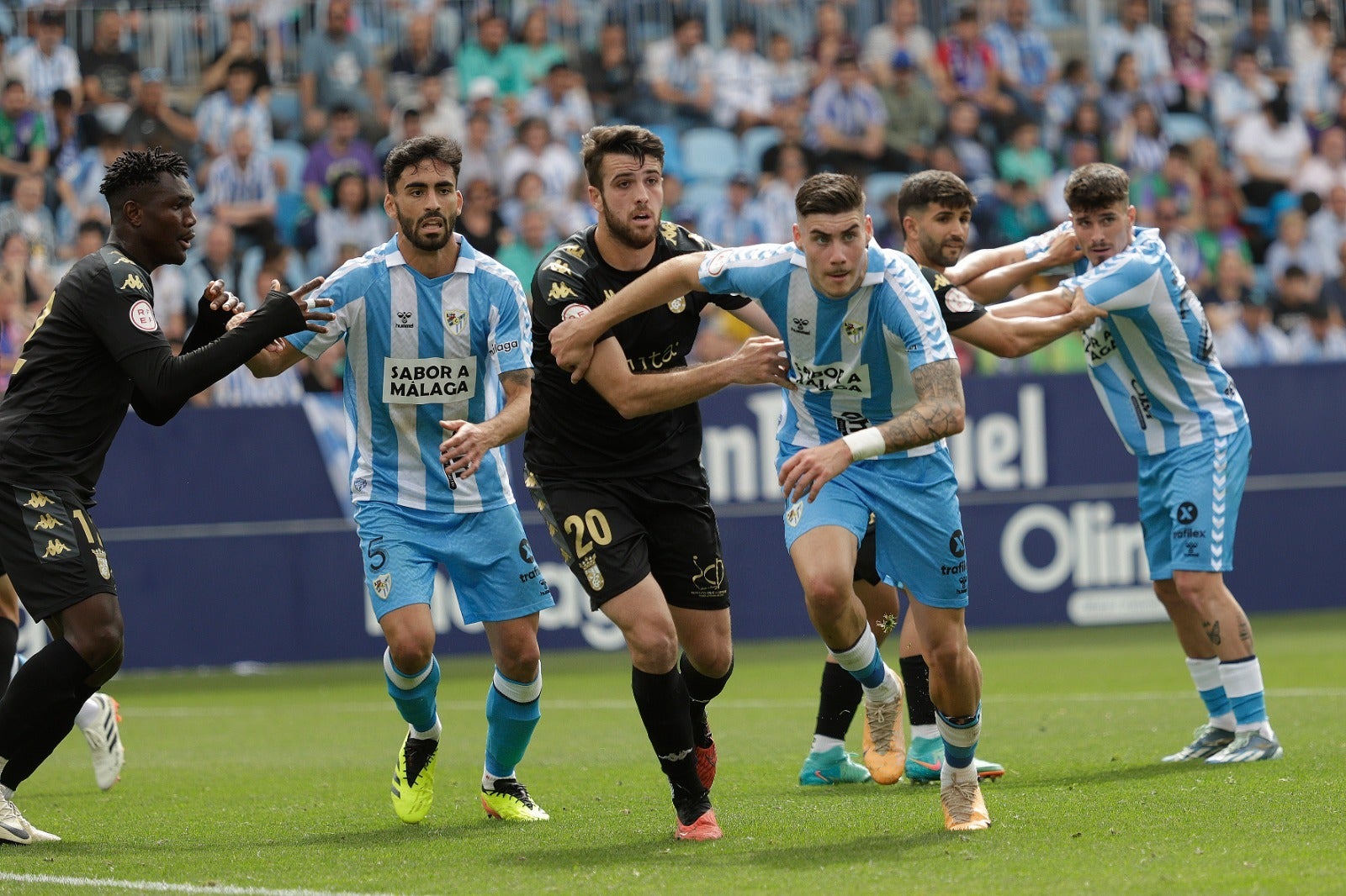 Las mejores imágenes del Málaga-Ceuta en La Rosaleda