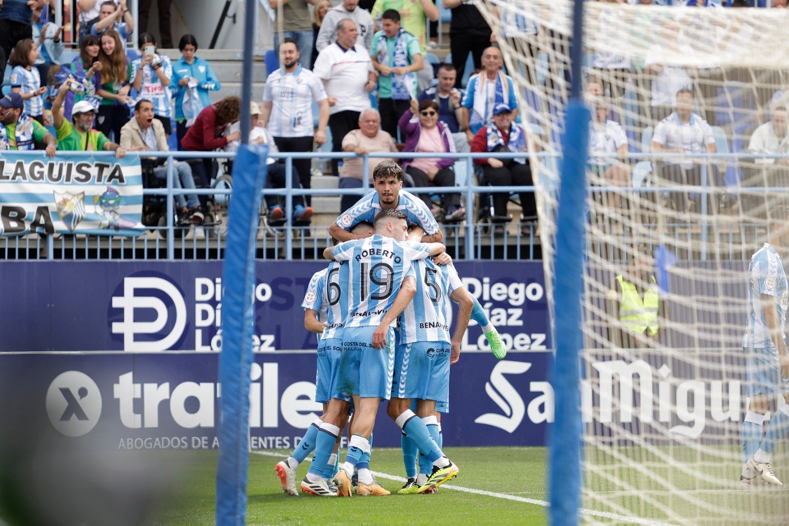 Las mejores imágenes del Málaga-Ceuta en La Rosaleda