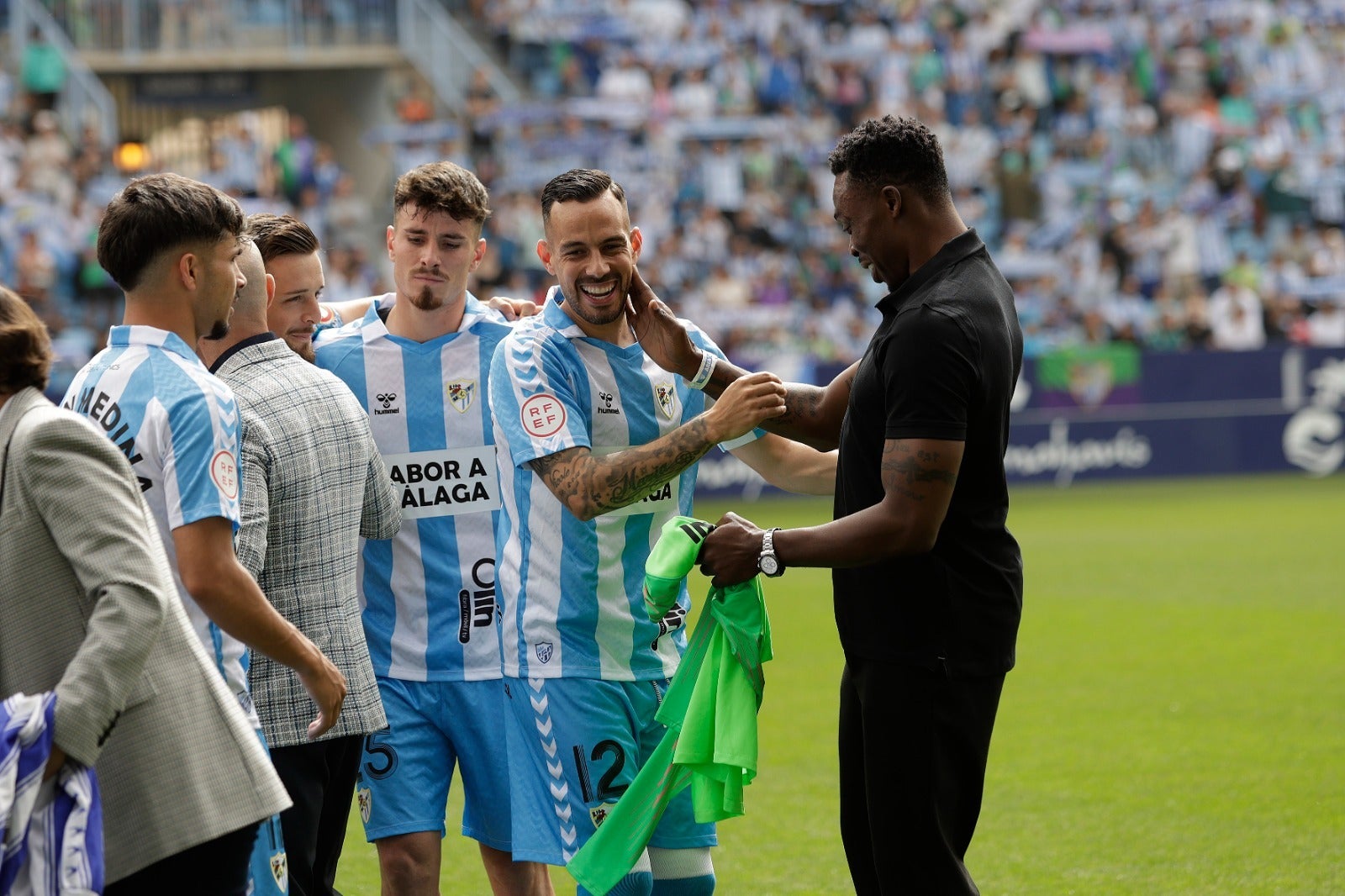 Las mejores imágenes del Málaga-Ceuta en La Rosaleda