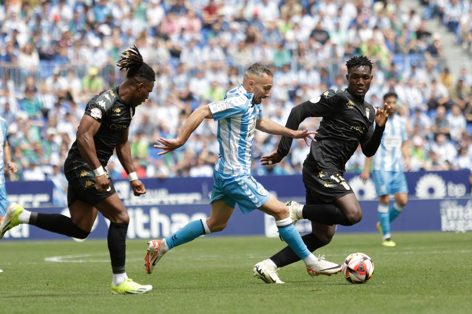 Las mejores imágenes del Málaga-Ceuta en La Rosaleda