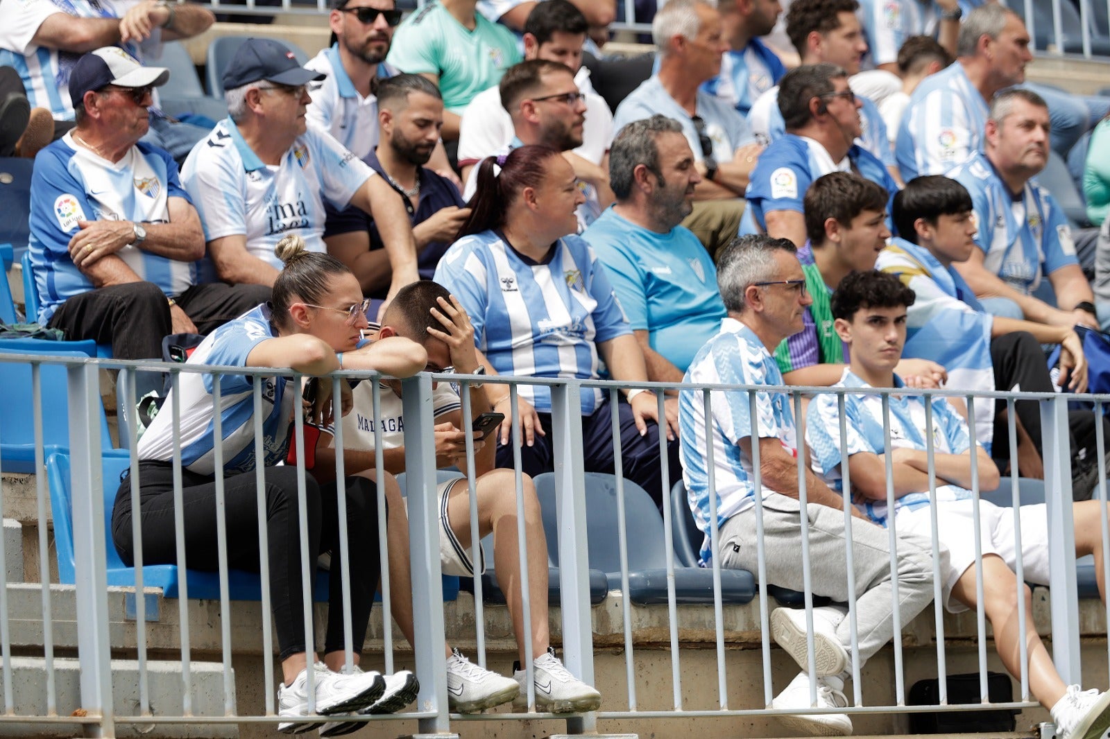 Las mejores imágenes del Málaga-Ceuta en La Rosaleda