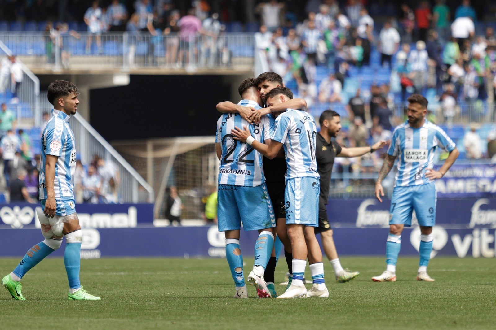 Las mejores imágenes del Málaga-Ceuta en La Rosaleda