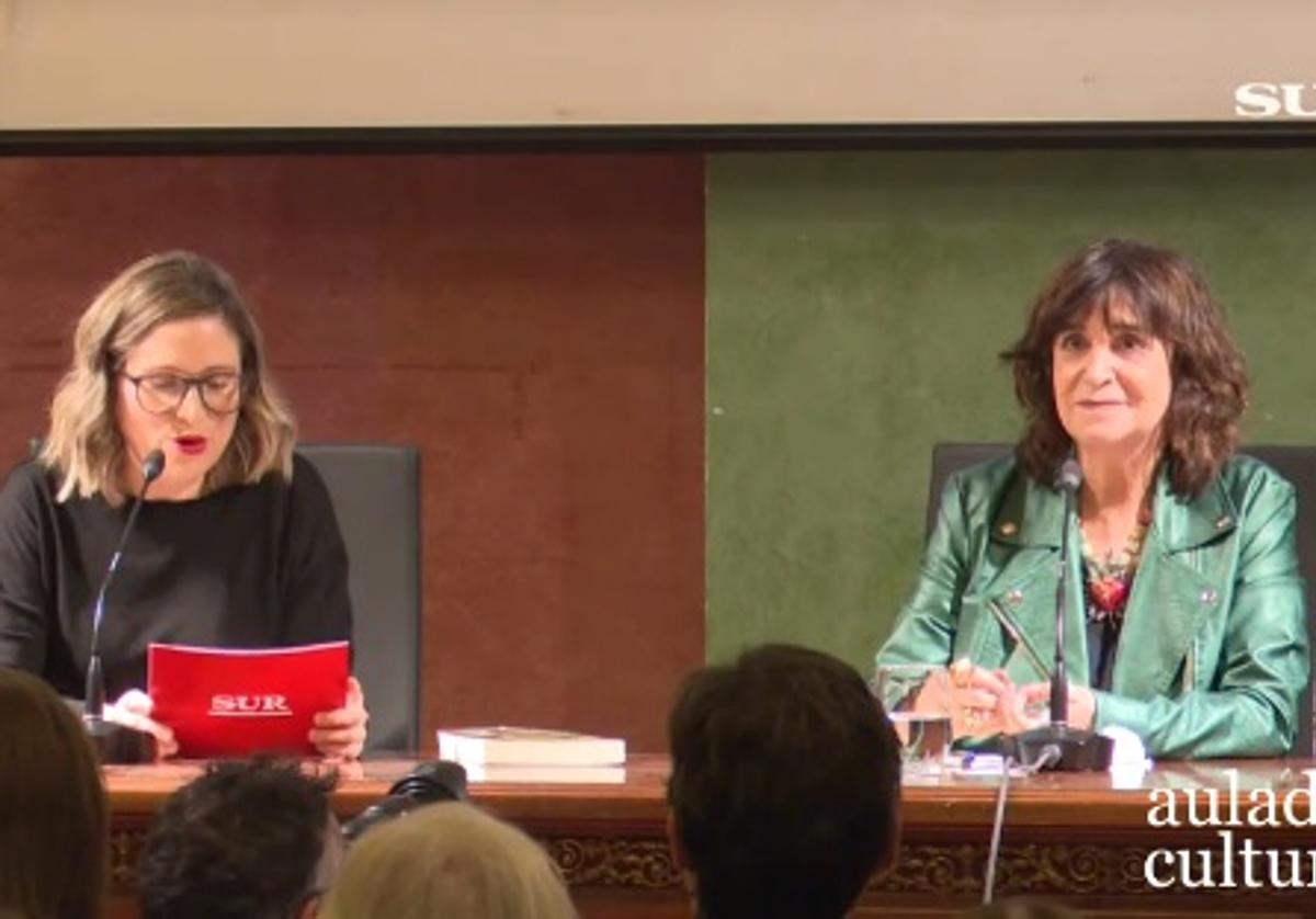 Rosa Montero presenta en el Aula de Cultura de SUR 'Cuentos verdaderos'