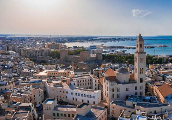 Panorámica de la ciudad, con la catedral como protagonista.