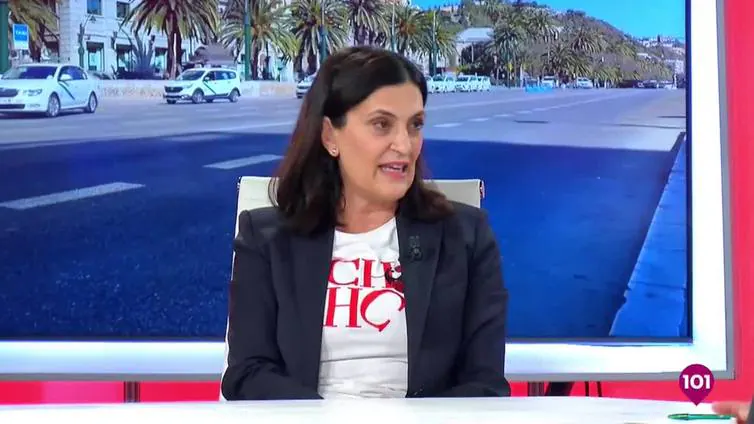 Trinidad Hernández, concejala de Movilidad del Ayuntamiento de Málaga, en el programa 'La Alameda'