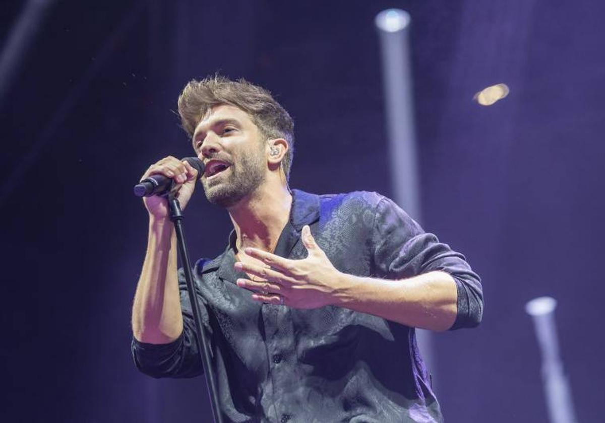 Pablo Alborán, durante su última gira.