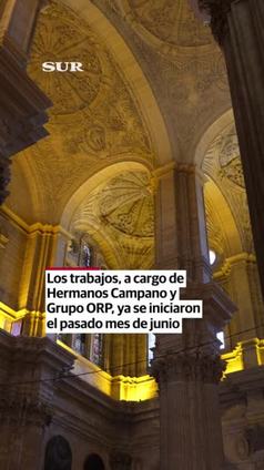 La Catedral de Málaga retoma su obra 242 años después