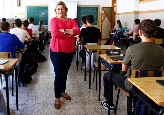 Sandra Prados es profesora de Filosofía en el Colegio Los Olivos.