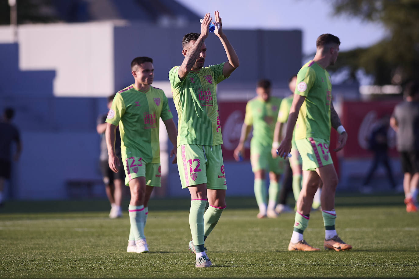 El Atlético de Madrid B- Málaga, en imágenes