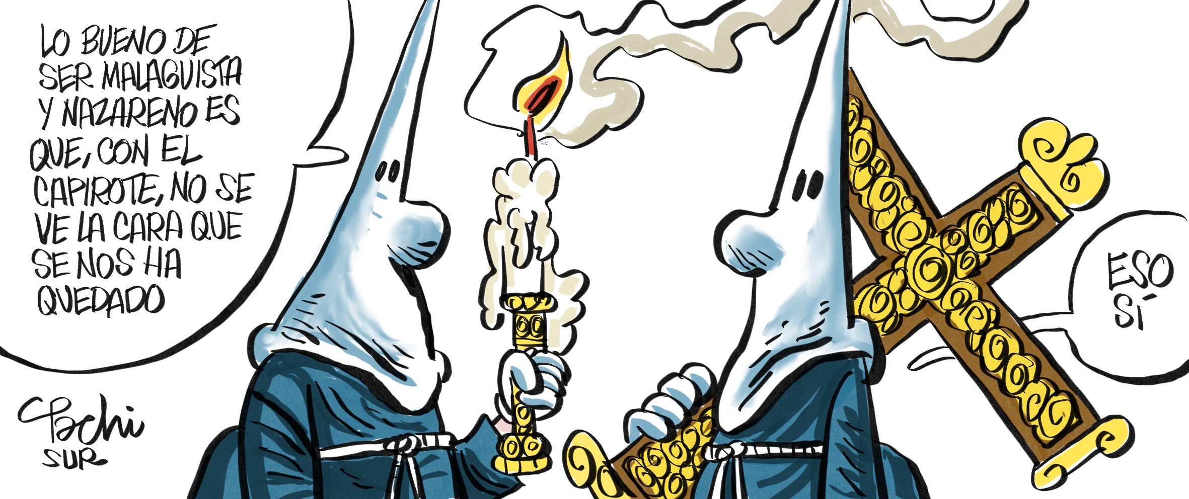 Las viñetas de Pachi sobre la actualidad del Málaga, Unicaja y el deporte