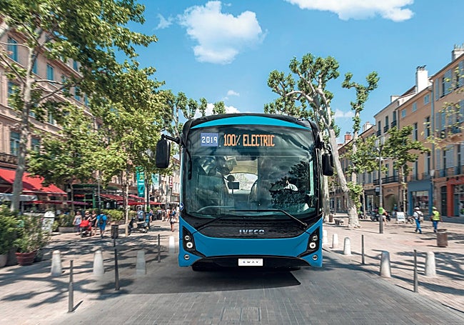 Otra imagen del prototipo que operará en líneas como la 20.