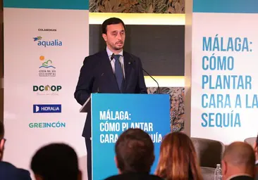 Álvaro Real, director general de Infraestructuras del Agua de la Junta de Andalucía.
