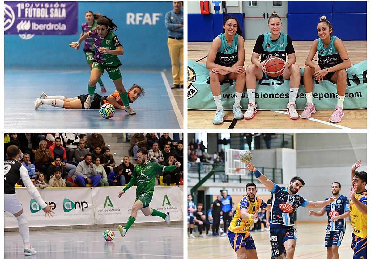 Polideportivo malagueño: Duelos cruciales del UMA Antequera y el CAB Estepona