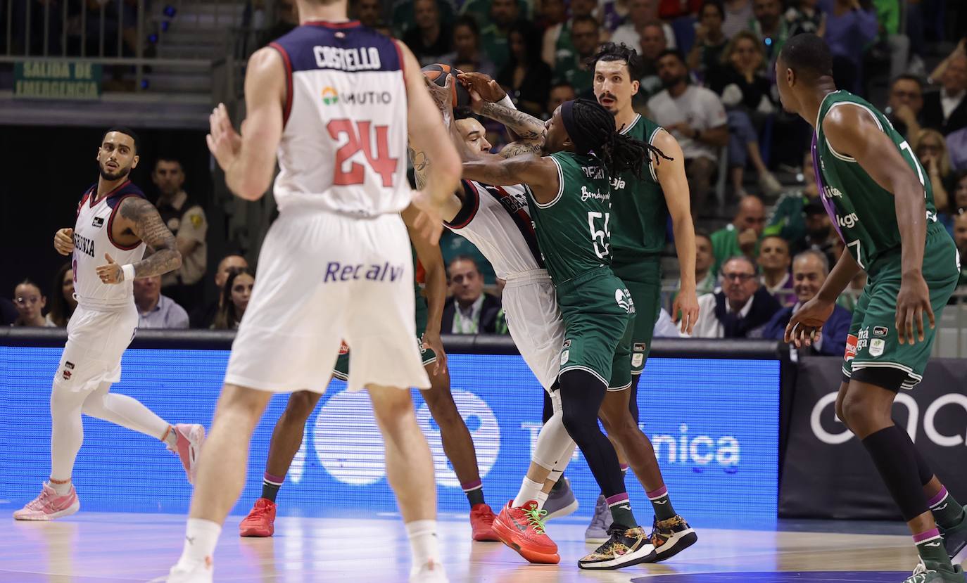 Las mejores imágenes del Unicaja-Baskonia