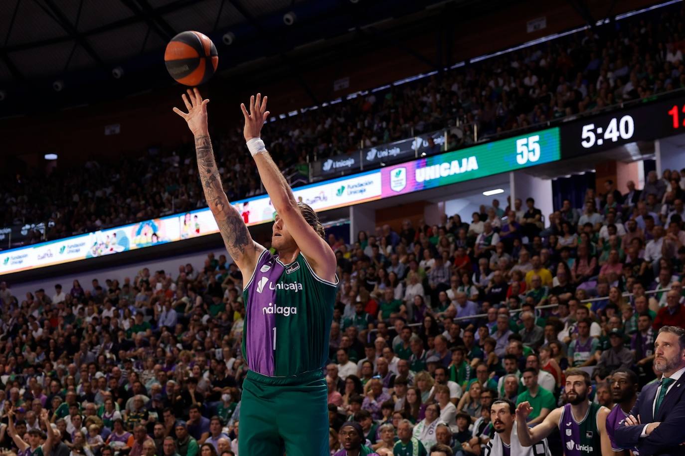 Las mejores imágenes del Unicaja-Baskonia