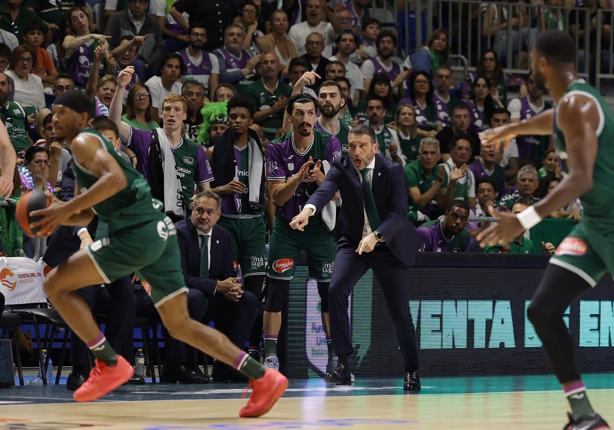 Ibon Navarro, el pasado domingo en el partido frente al Baskonia