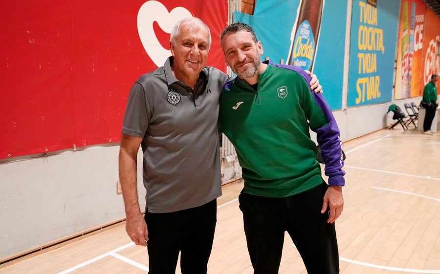 El Unicaja se entrena en la pista del Partizán de Belgrado