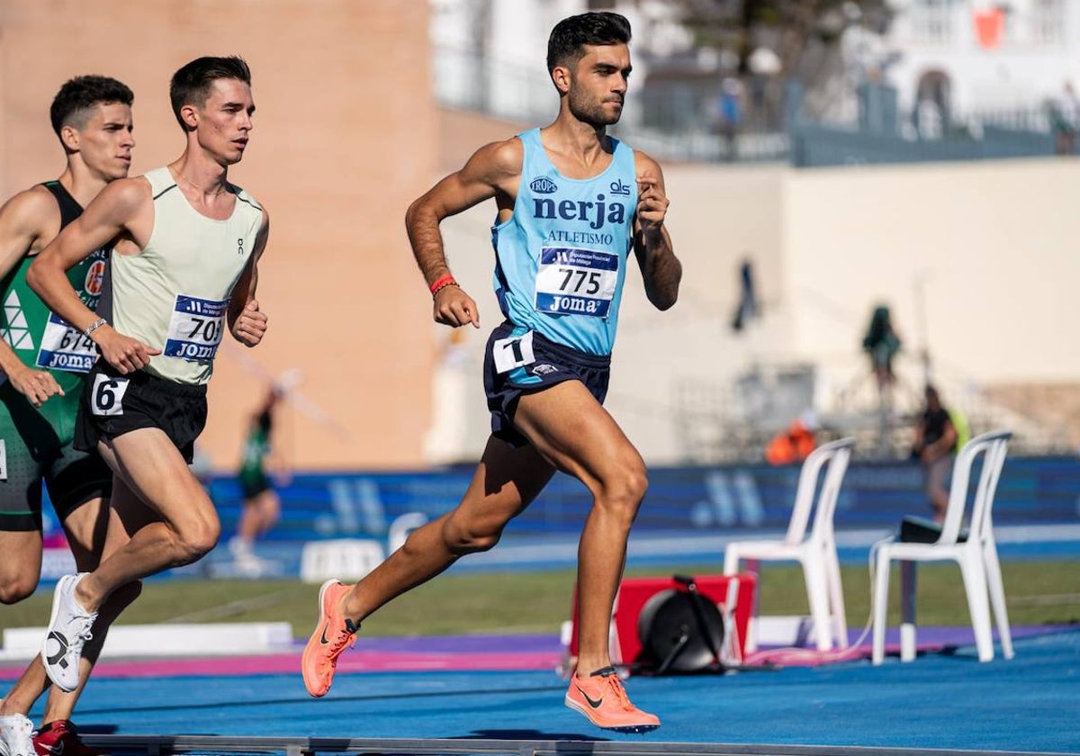 Pablo Comino, durante una de sus competiciones.