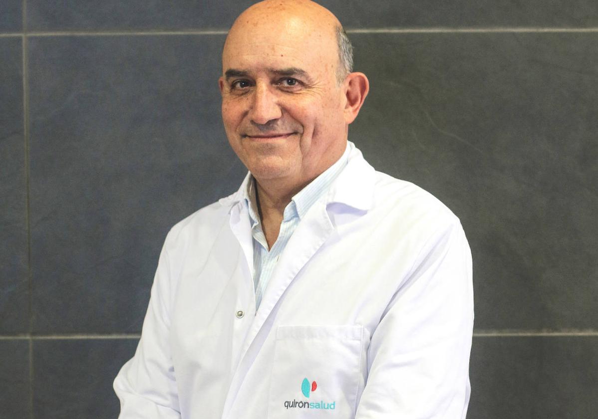 El doctor Jorge Contreras, jefe de Oncología del Hospital Quirónsalud Málaga.