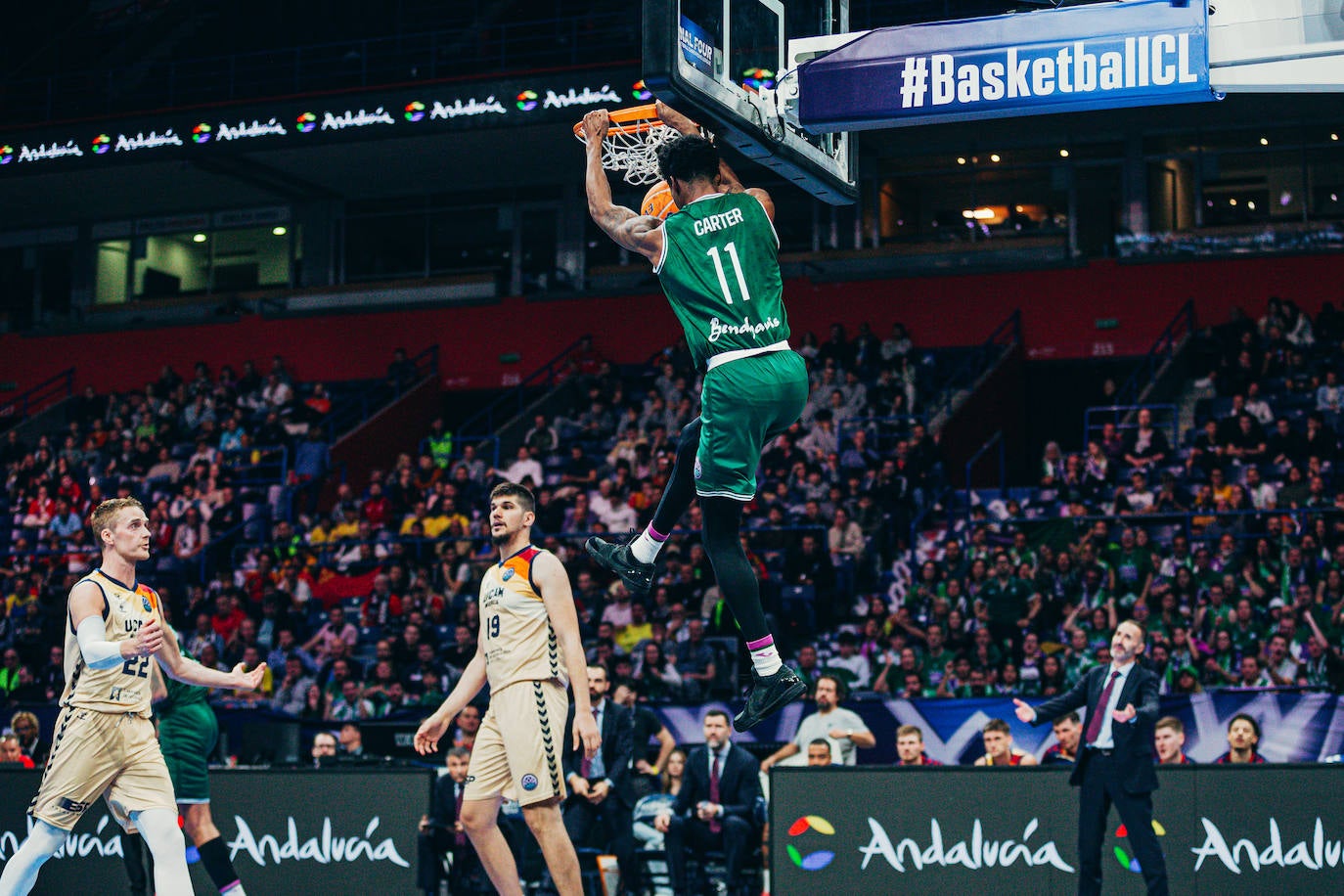 El UCAM Murcia-Unicaja de la Final Four, en imágenes