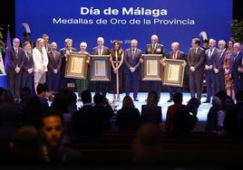 En imágenes, la gala de entrega de las Medallas de Oro 2024 de la Diputación en el Día de la Provincia