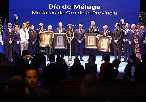En imágenes, la gala de entrega de las Medallas de Oro 2024 de la Diputación en el Día de la Provincia