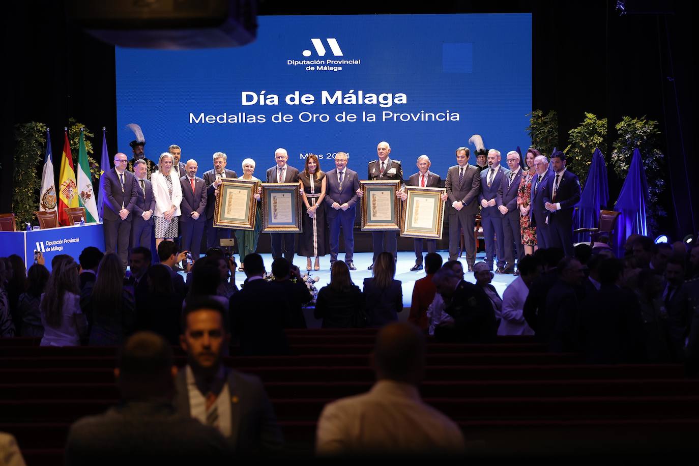 En imágenes, la gala de entrega de las Medallas de Oro 2024 de la Diputación en el Día de la Provincia